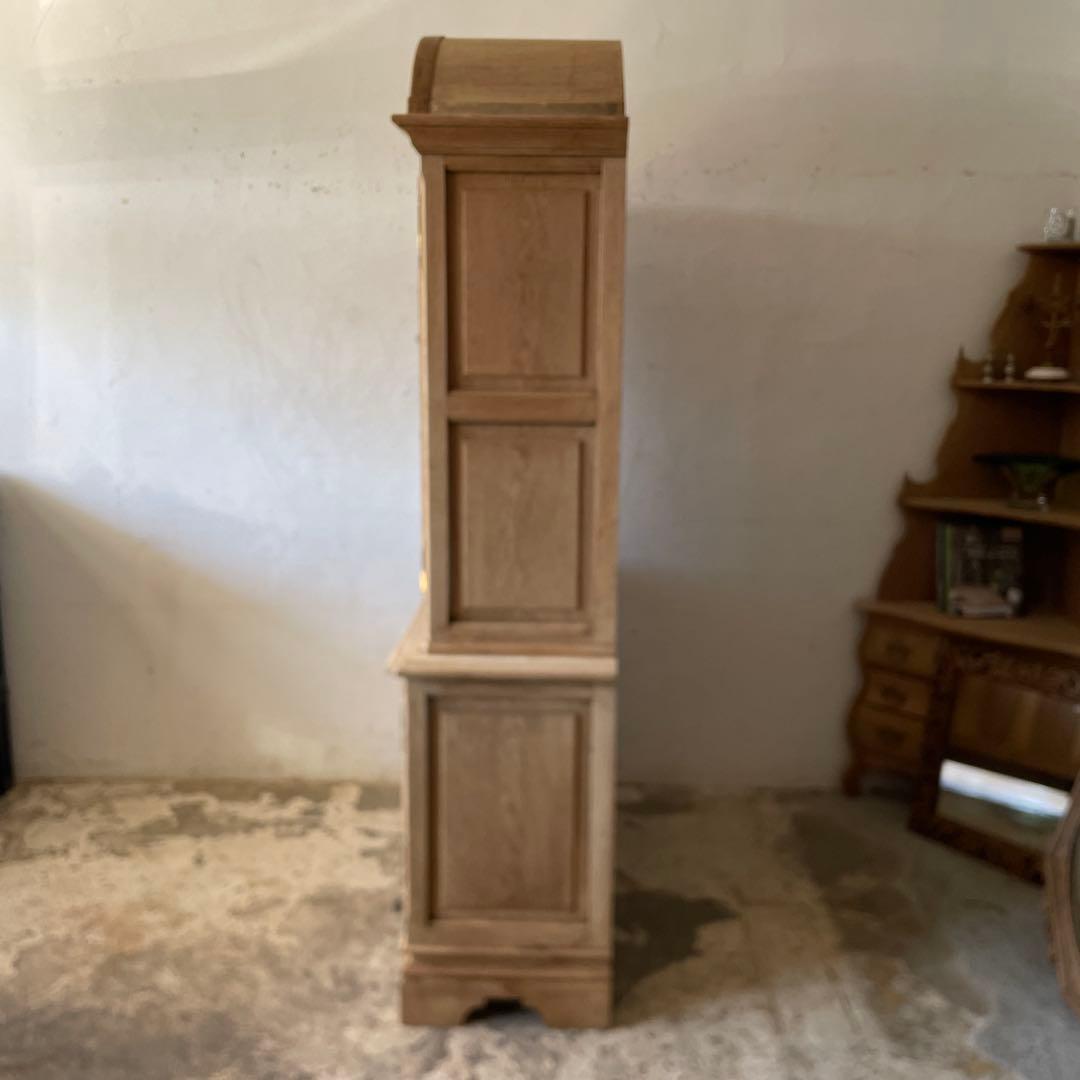 ビンテージ ガラス収納キャビネット ショーケース 食器棚