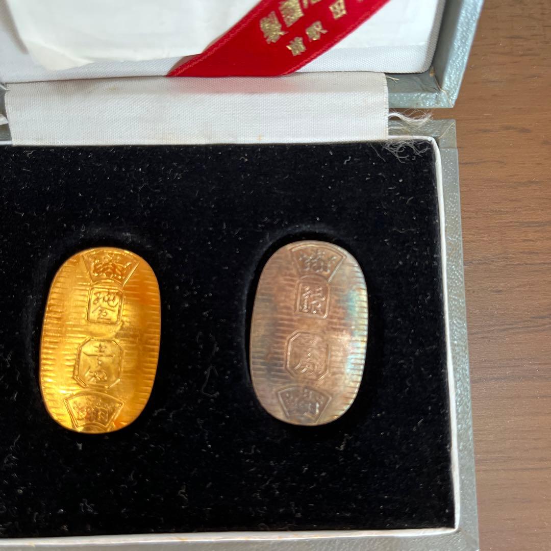 徳力本店 純金小判セット (ケース付き)