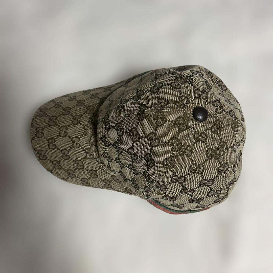 Gucci GGパターン ベージュキャップ
