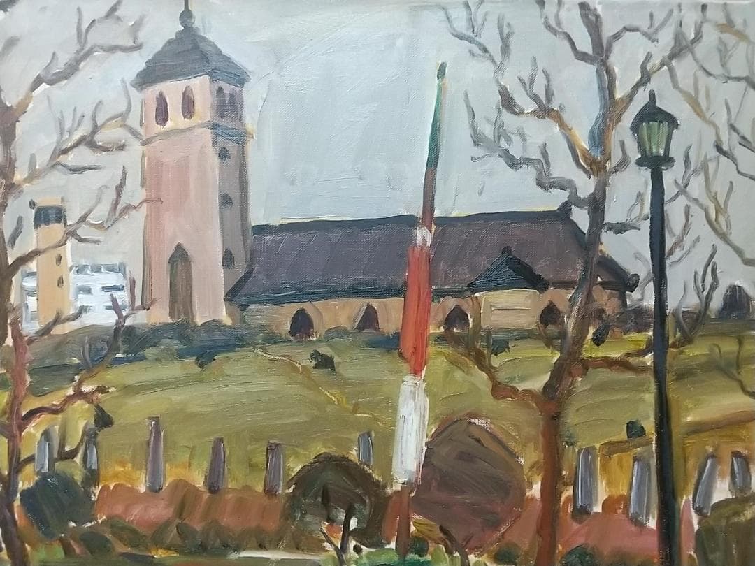 F10 「四谷所見」'66 絵画 油絵