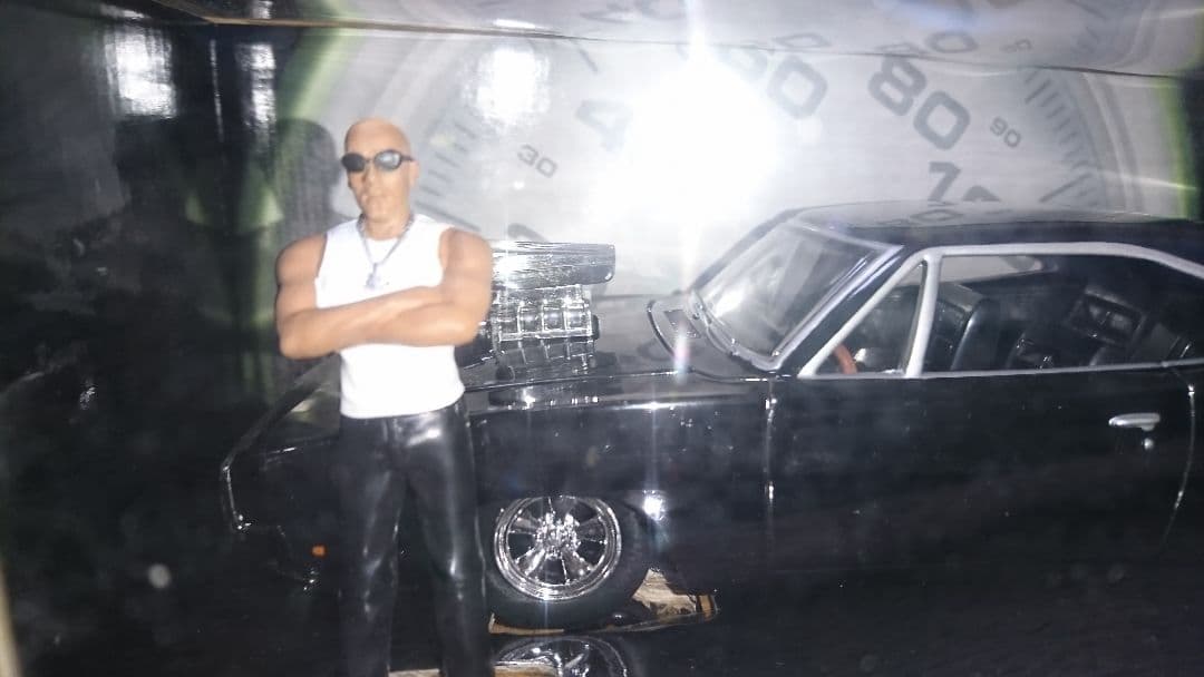 当時物  ダイキャスト  ワイルドスピード ドム1970年ダッジ・チャージャー