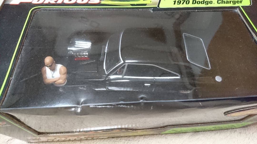 当時物  ダイキャスト  ワイルドスピード ドム1970年ダッジ・チャージャー