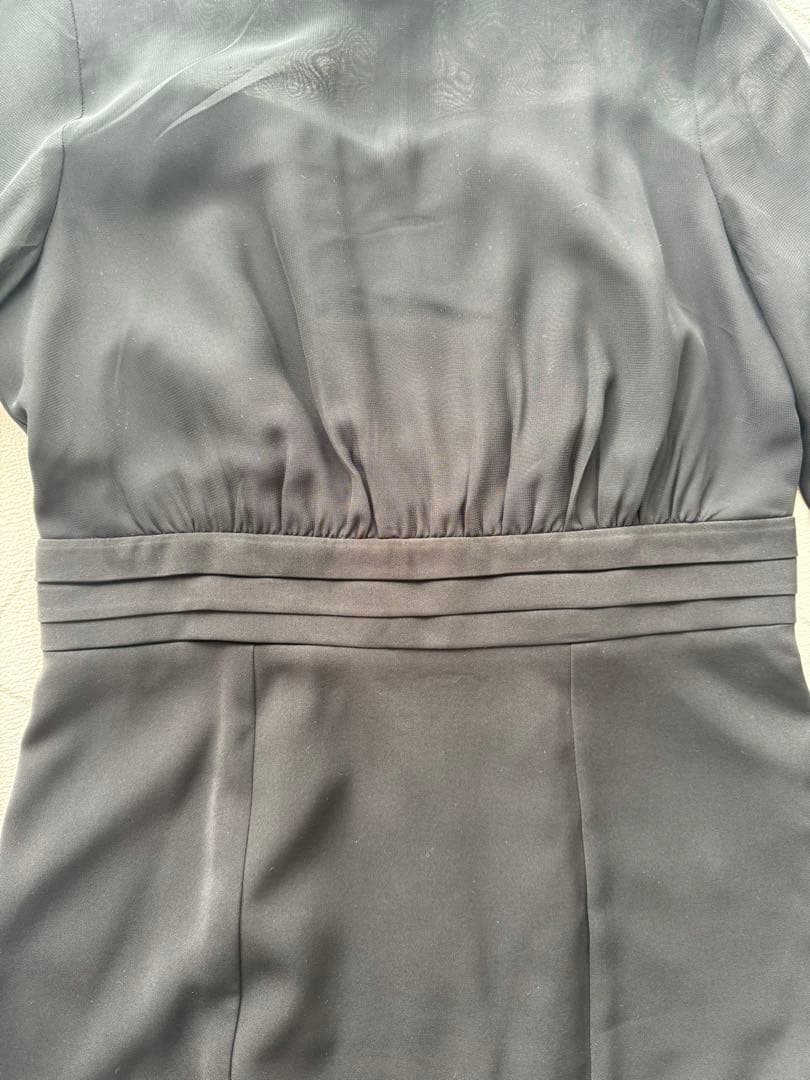 atlo ジレ袖あり＆ロング オケージョンドレスワンピース