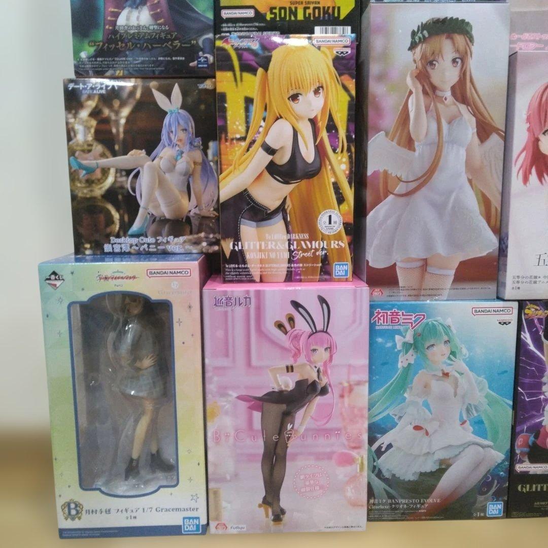 人気フィギュア26個まとめ売り（ドラゴンボール、ワンピース、一番くじ、美少女等）