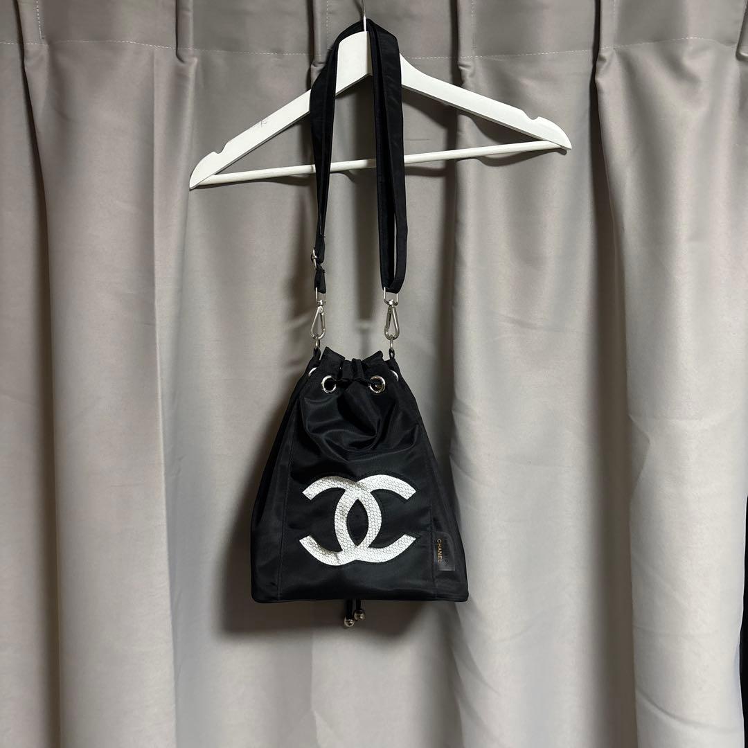 【4way？】超貴重 CHANEL ノベルティ ココマーク 2WAYバッグ