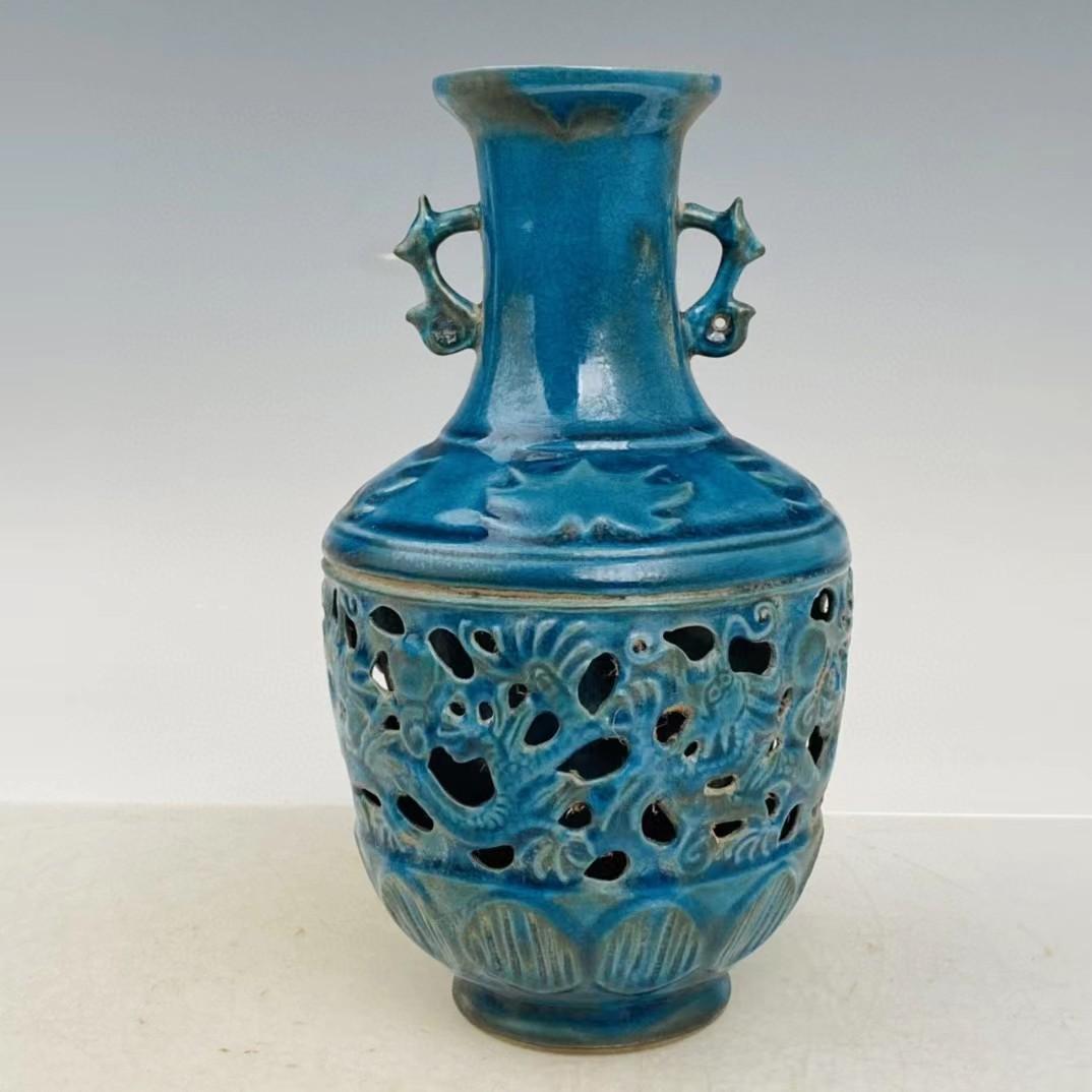 中国古美術・旧蔵の磁器・大周柴窯の花瓶・置物・書道・茶道具・文房具・賞物