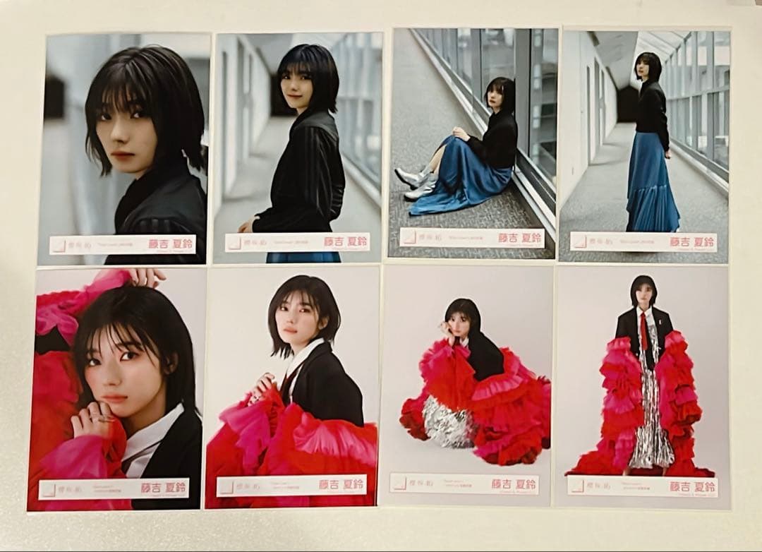 櫻坂46藤吉夏鈴生写真「start over!」MV衣装＆ジャケット写真衣装