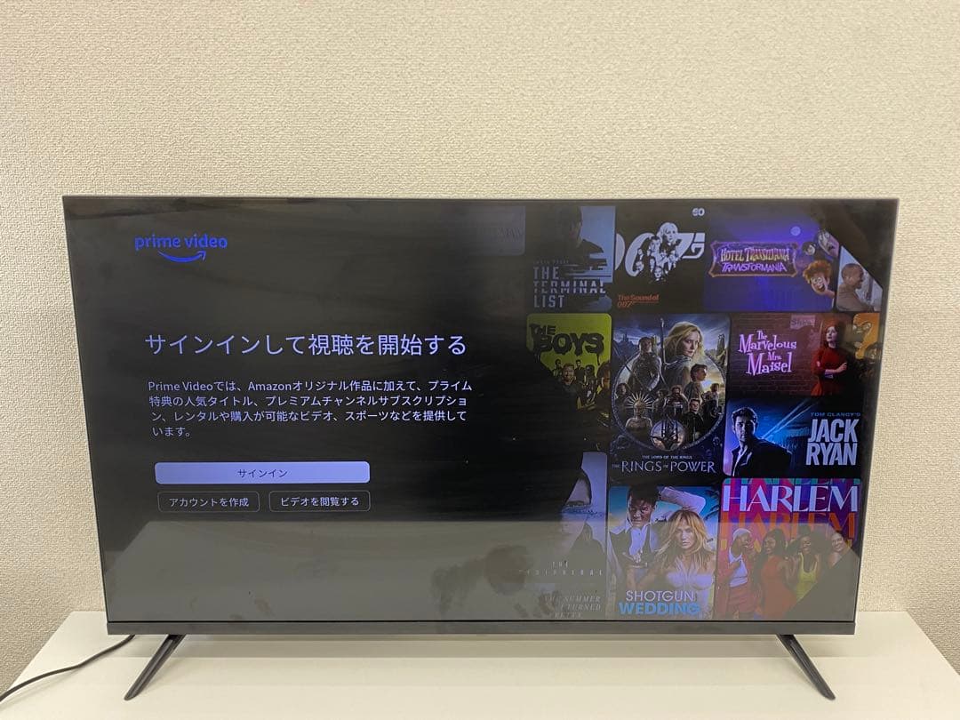 ASTEX AX-MSK43 チューナーレススマートテレビ 2022年製