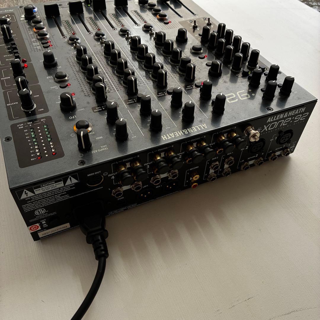 M*A様 ［動作確認済］Allen & Heath Xone:92 DJミキサー