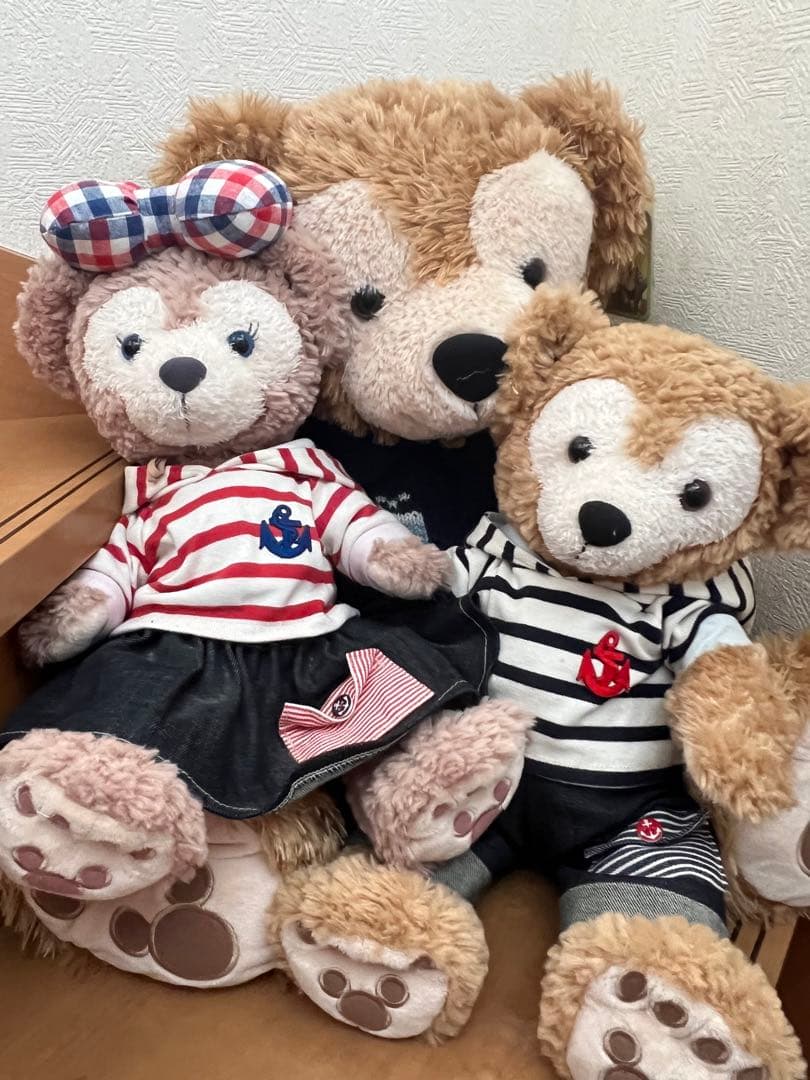 ダッフィ・シェリーメイ　洋服セット