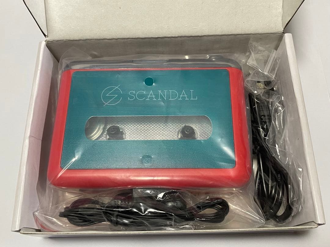 SCANDAL ポータブルカセットプレイヤー