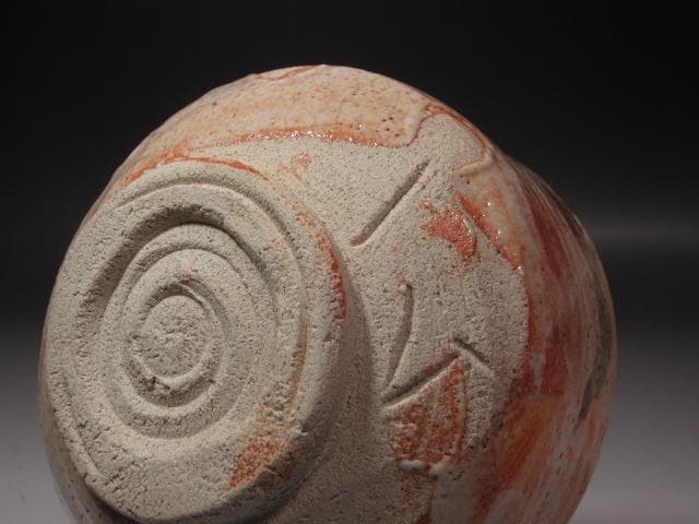 ☆　加藤唐九郎　志野茶碗　清岩　温かみのある一品です☆y237