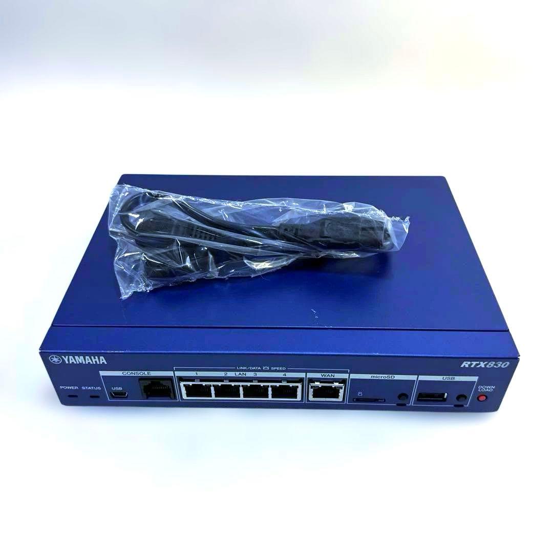 YAMAHA RTX830 ギガアクセス VPN ルーター 動作品　m3