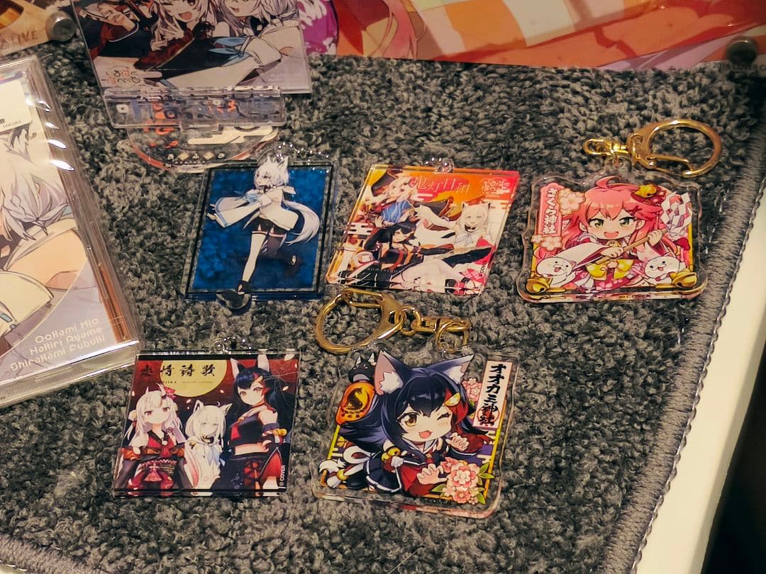 いろはにほへっとあやふぶみ【グッズセット】白上フブキ 大神ミオ 百鬼あやめ