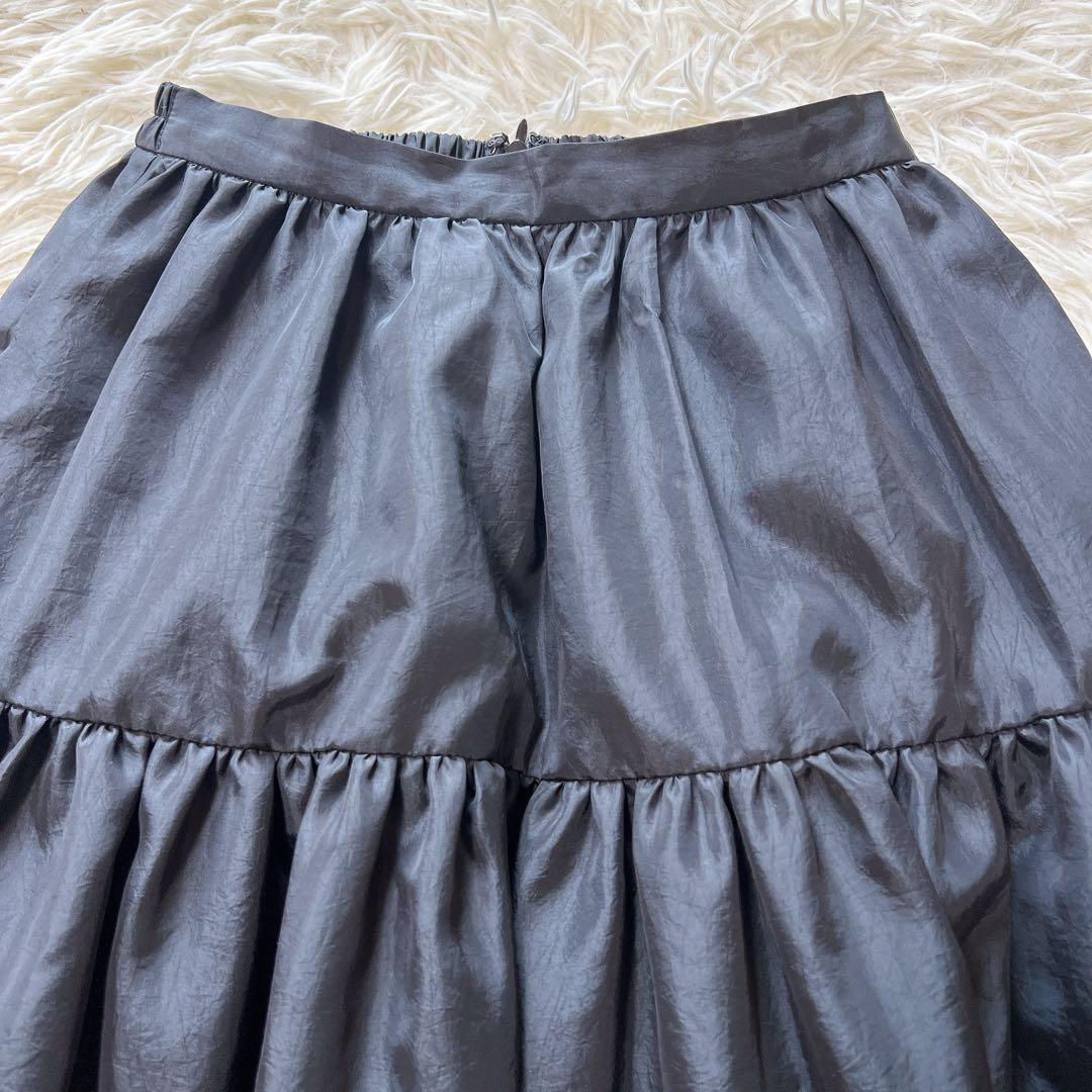 オブリ OBLI ティアードスカート　ミディアム