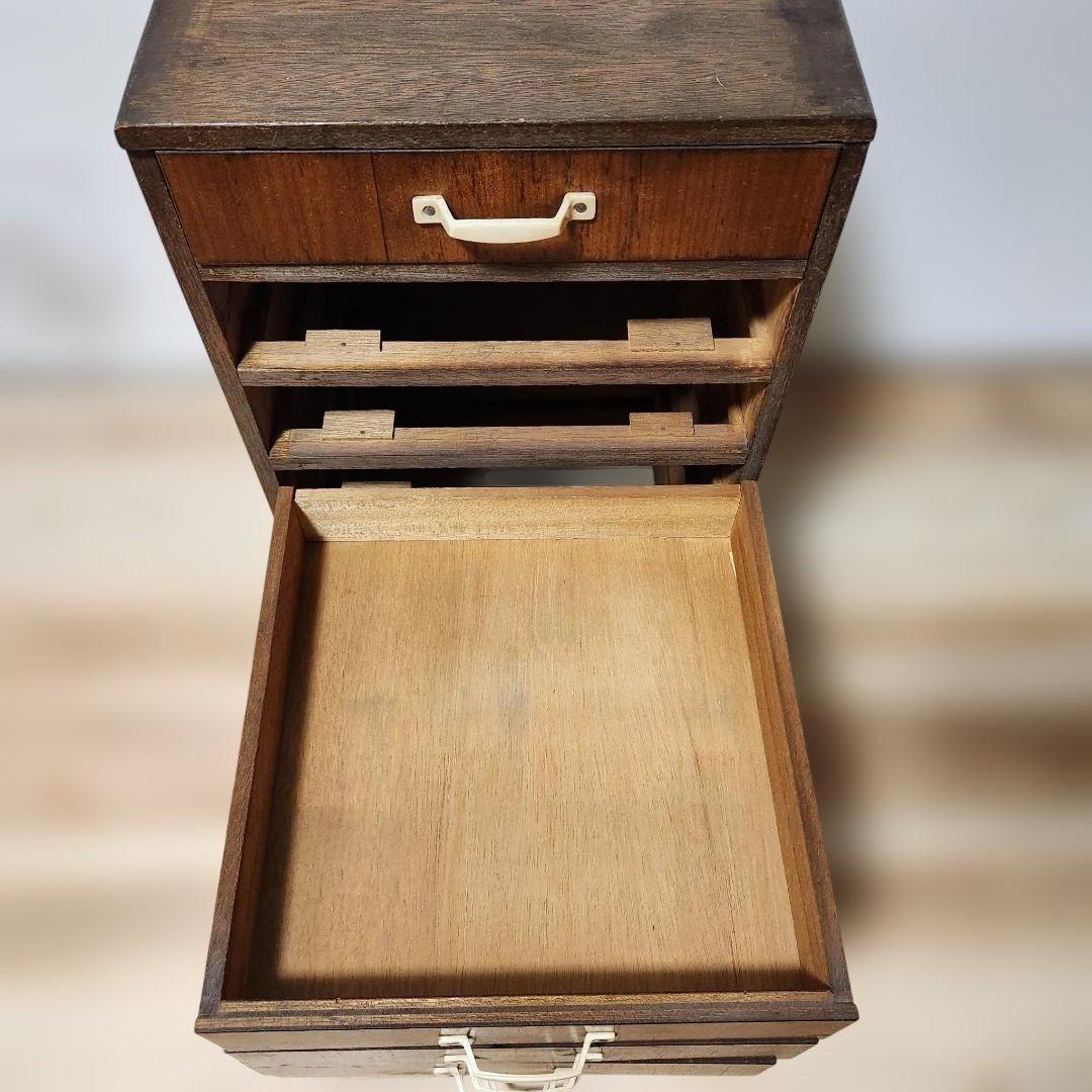 昭和レトロ チェスト 7段 キャビネット 書類棚 引き出し ノスタルジック