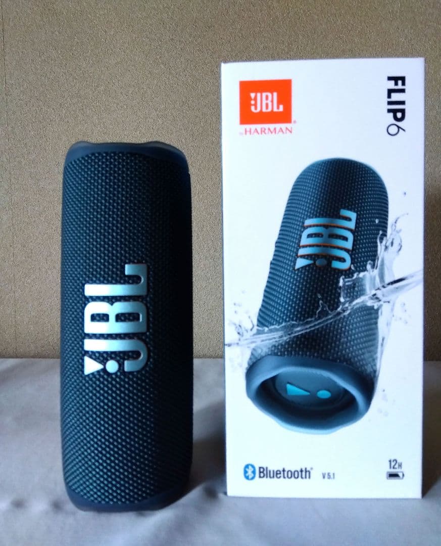 新品　JBL FLIP6 　ワイヤレススピーカ― ダークブルー