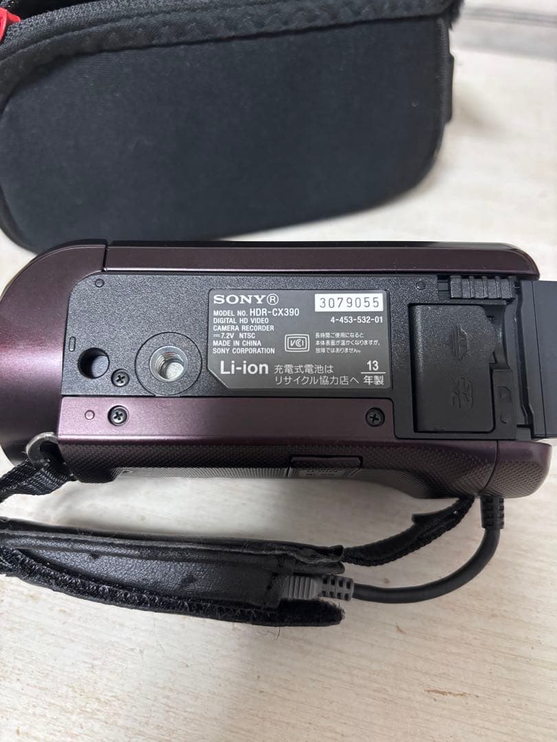SONY HDR-CX390 ビデオカメラ