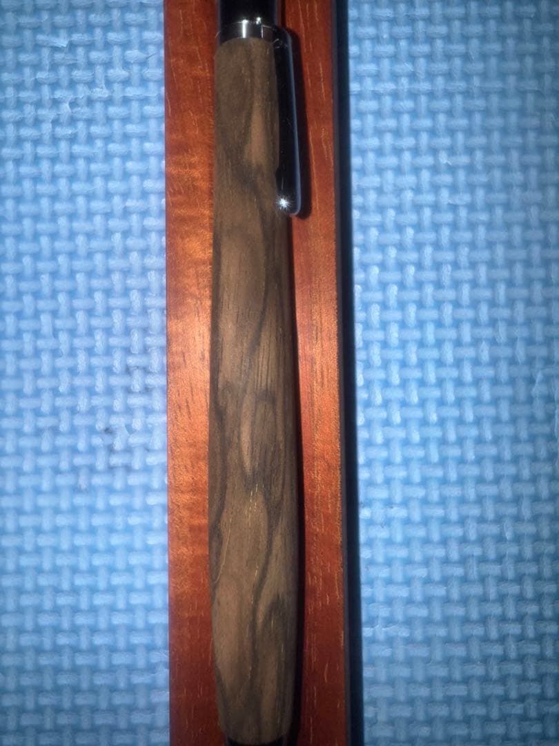 工房楔　黒柿孔雀杢　ペンシル