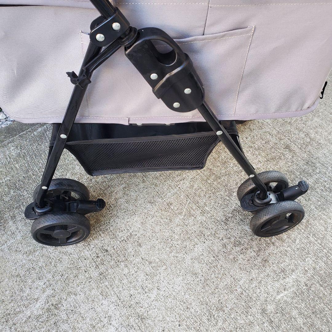 大阪熊ペットカート 分離型 グレー 中小型「BELLO」 極美品