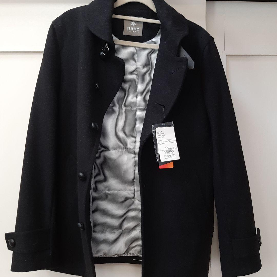 【新品タグ付】nano・universe ナノ・ユニバース メルトンマリンコート