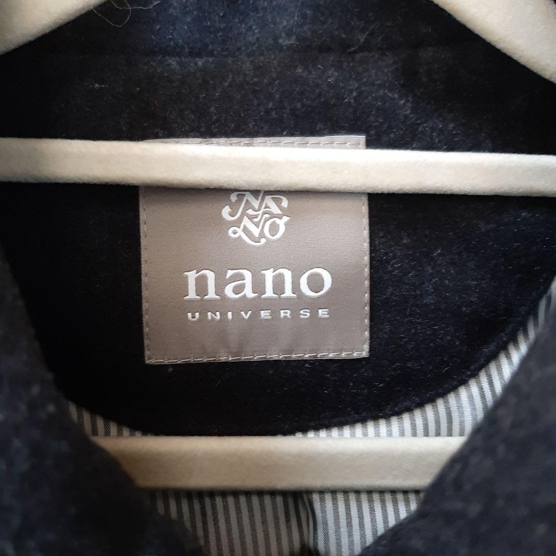 【新品タグ付】nano・universe ナノ・ユニバース メルトンマリンコート