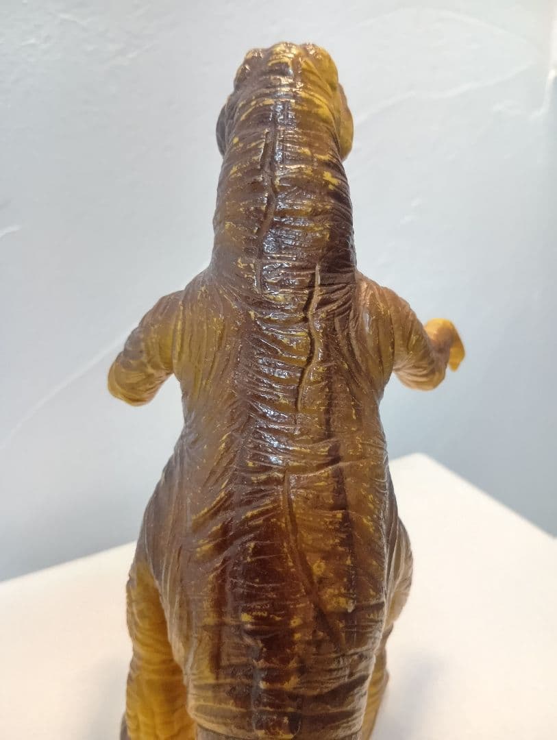 【当時物・希少・昭和レトロ】チラノザウルス　日東河田ソフト怪獣シリーズ