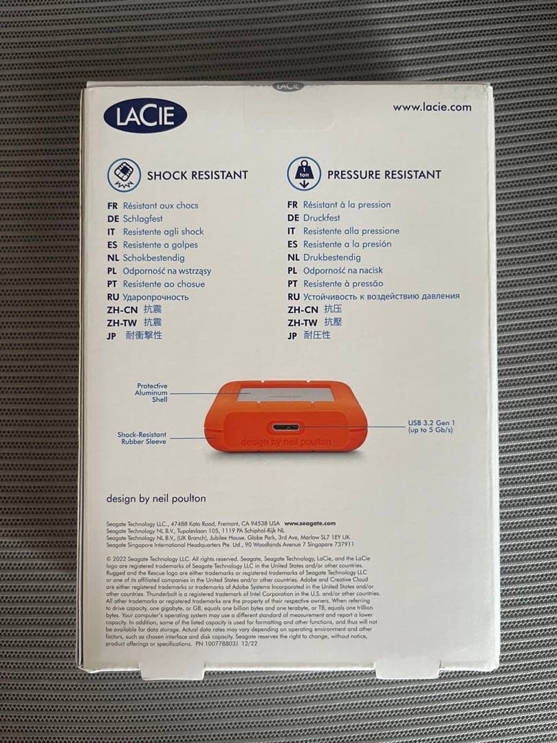 最終価格　LaCie Rugged Mini 4TB USB3.0