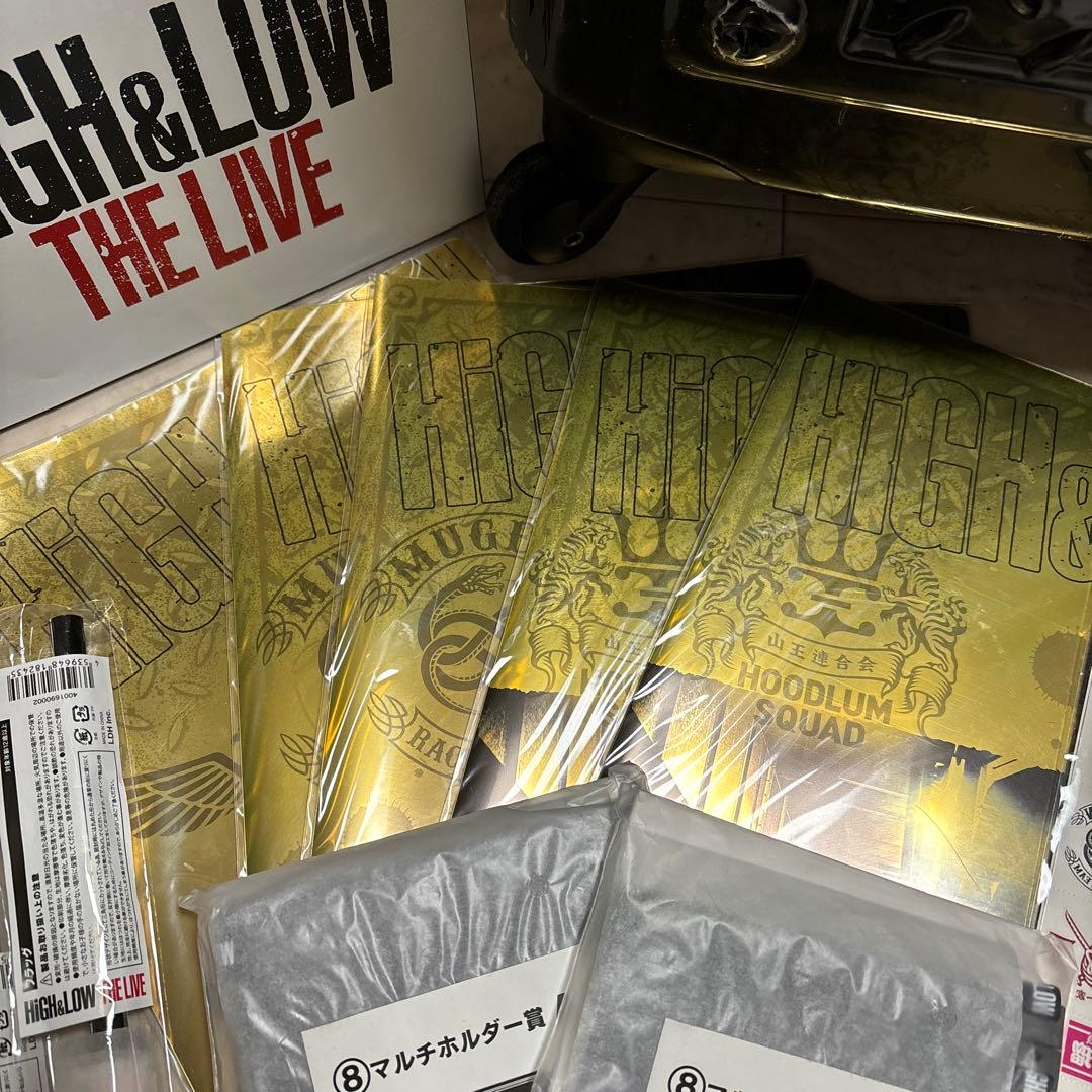 HIGH & LOW ローソンくじ キャリーケース入り他　Tシャツおまけ付き