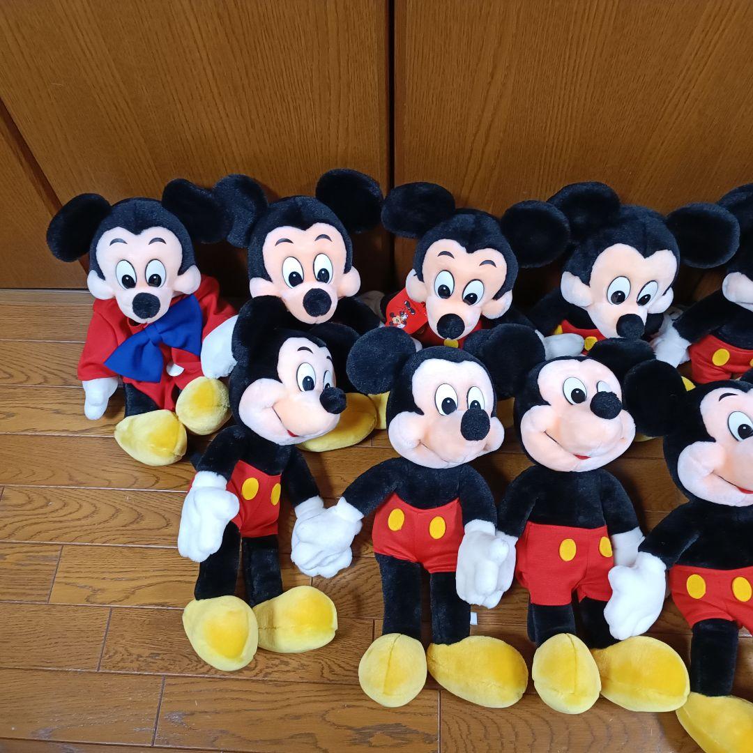 ミッキーマウス ぬいぐるみ まとめ売り レトロ