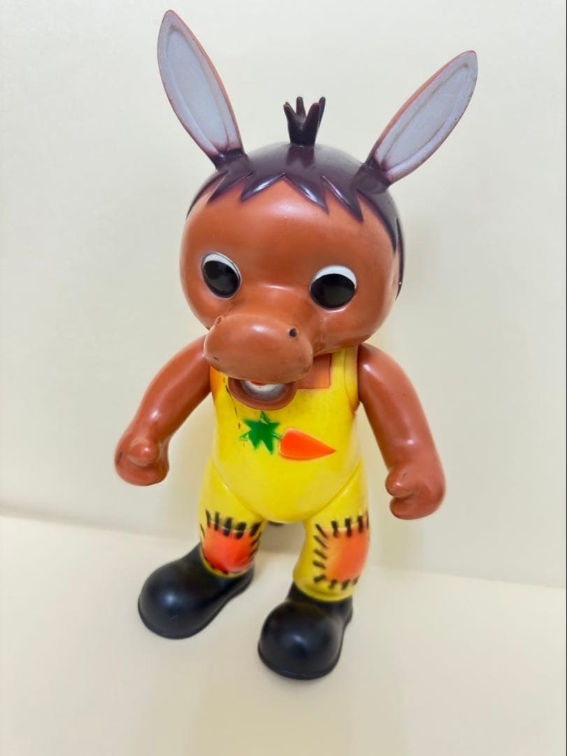 ニッコー ロバくん ソフビ人形