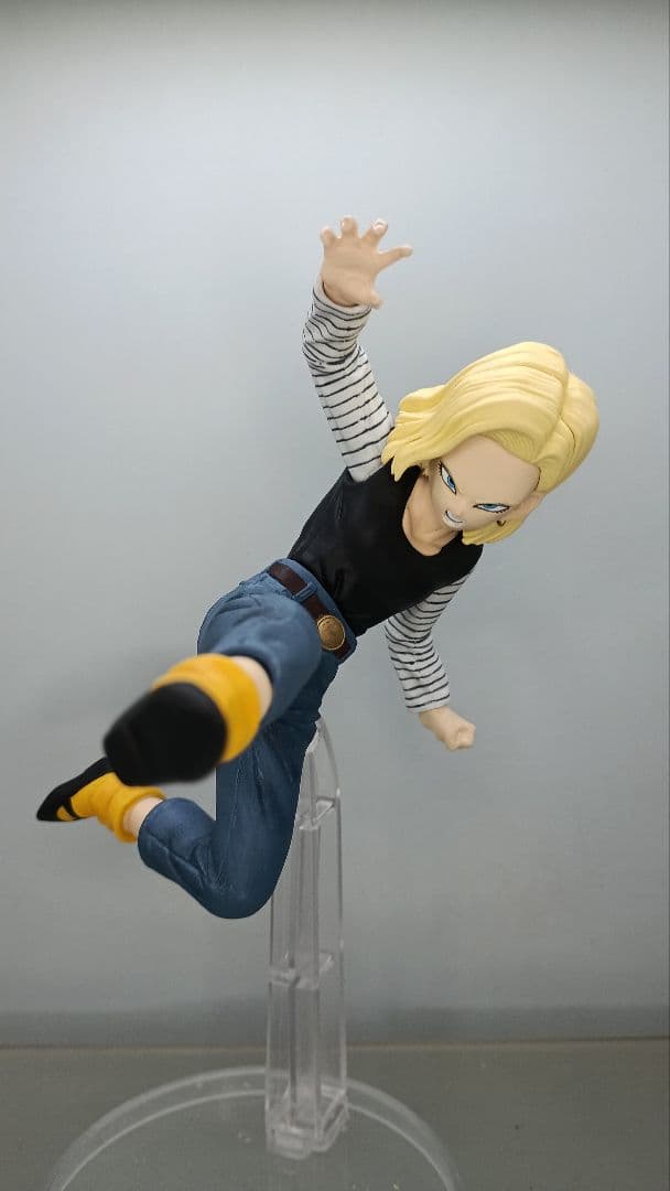 ドラゴンボールフィギュア　人造人間18号　マイティマスク　サタン　リペイント