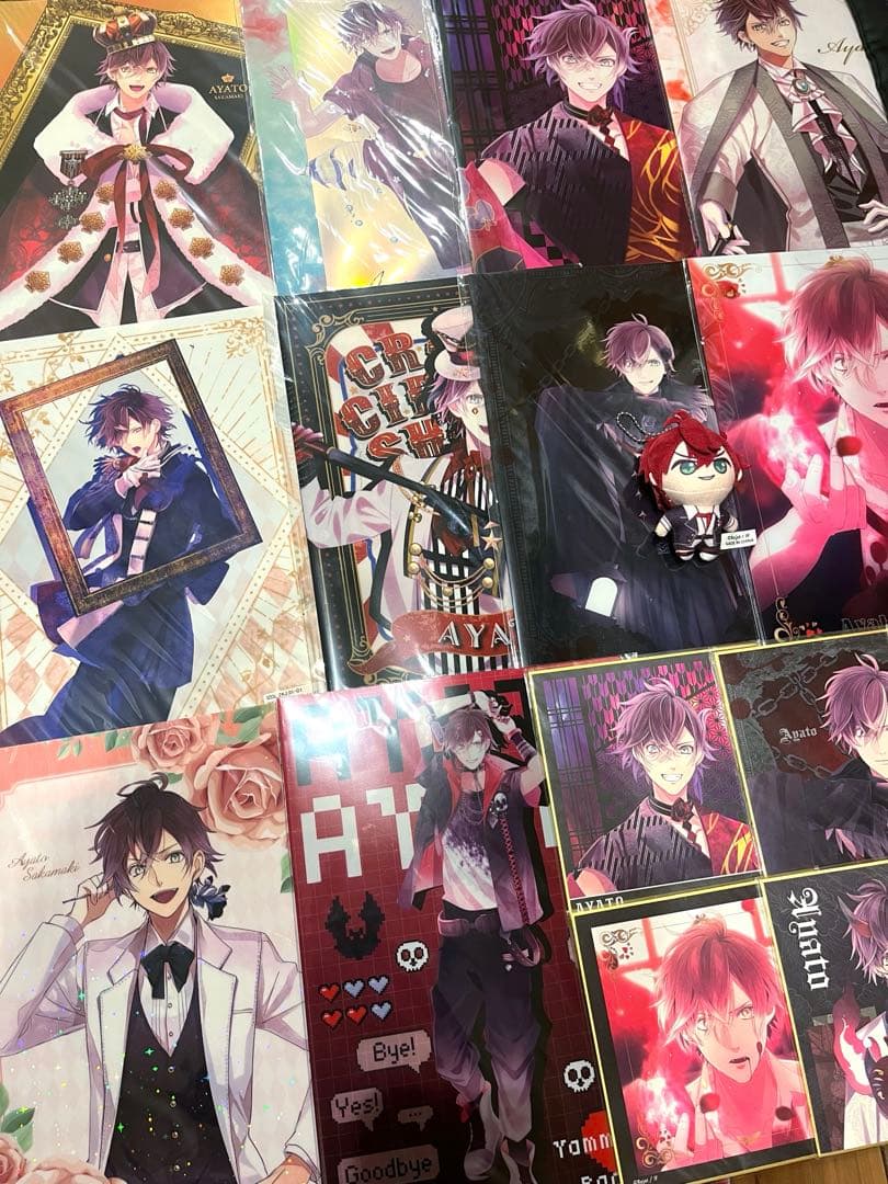 Diabolik lovers ディアラバ逆巻アヤトぬいぐるみアクスタ色紙まとめ
