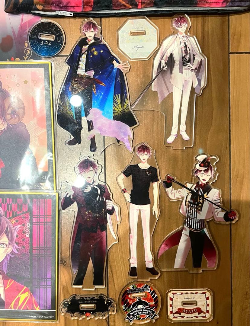Diabolik lovers ディアラバ逆巻アヤトぬいぐるみアクスタ色紙まとめ