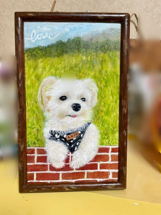 ペットの犬　ネコの絵オーダーメイド