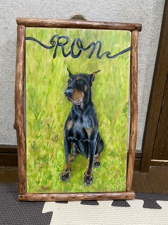 ペットの犬　ネコの絵オーダーメイド