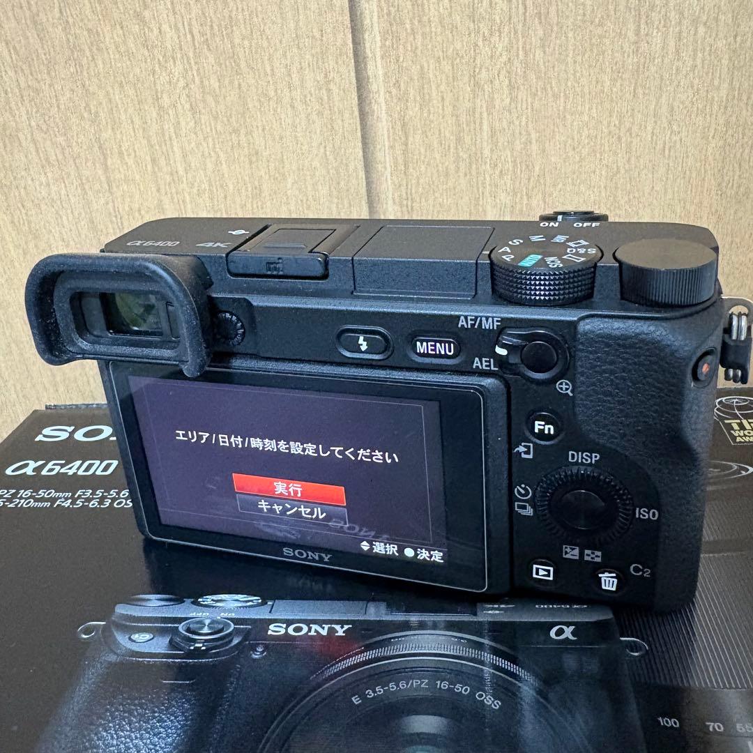 1,903ショット! SONY α6400 ボディ 本体 極上品 液晶保護付