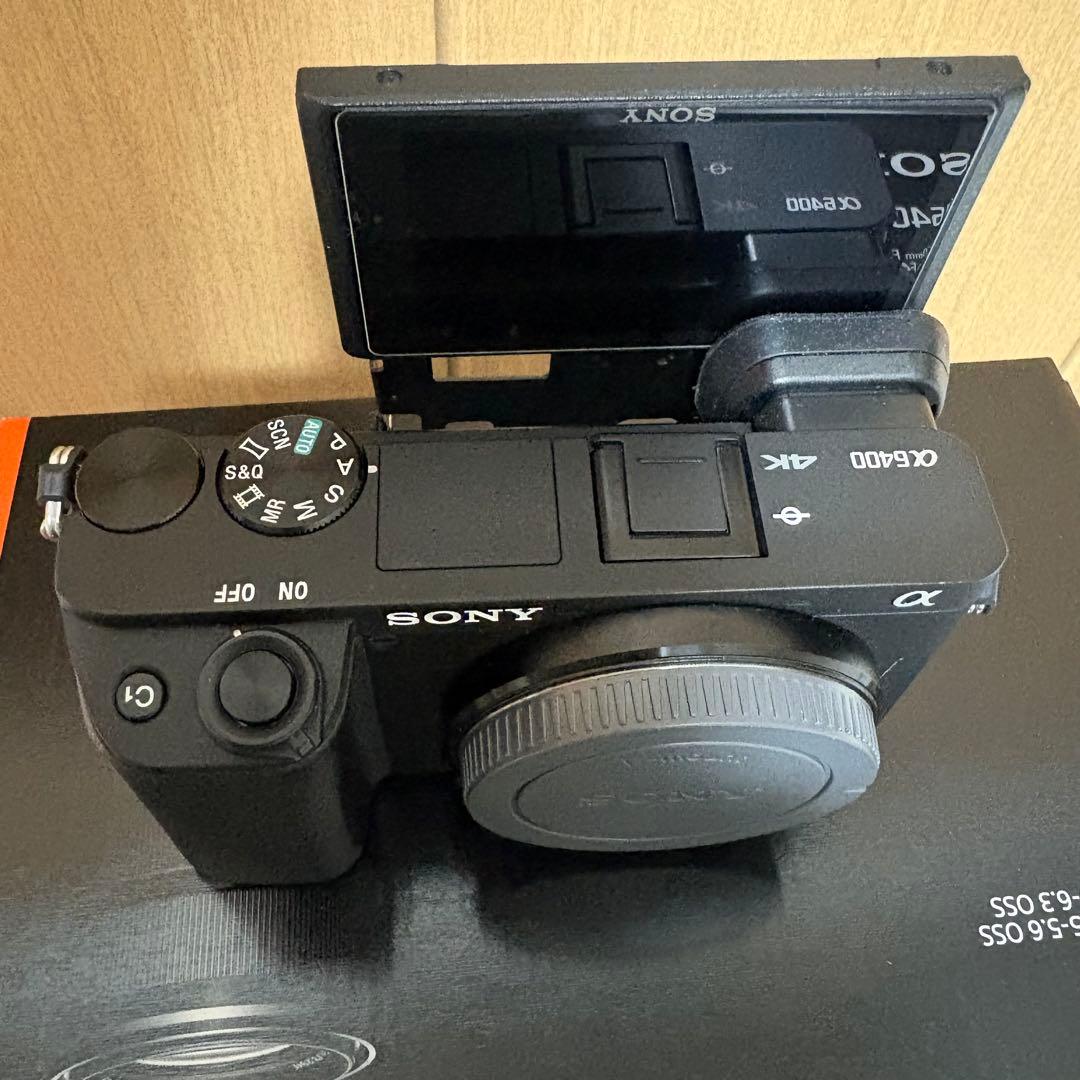1,903ショット! SONY α6400 ボディ 本体 極上品 液晶保護付