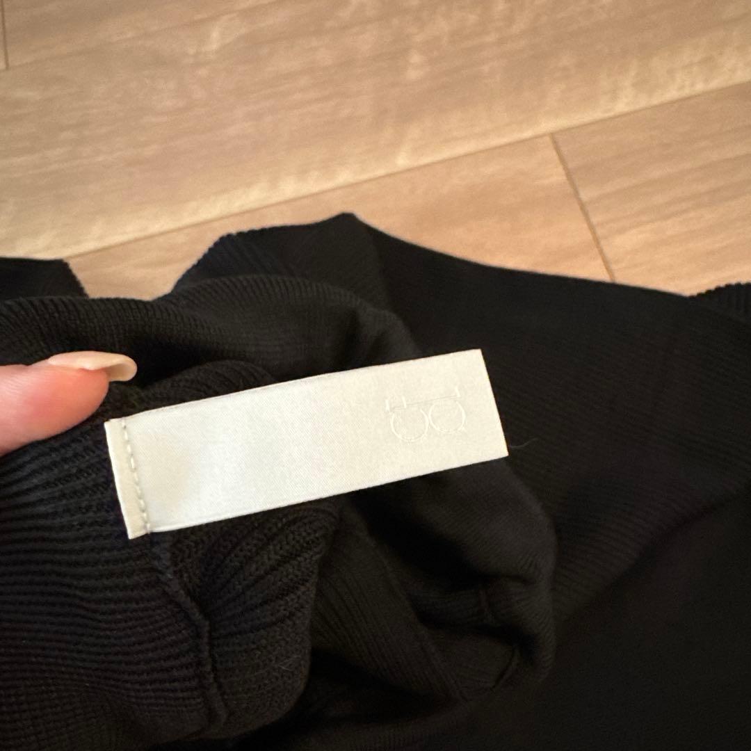 ブラック ガウチョパンツ