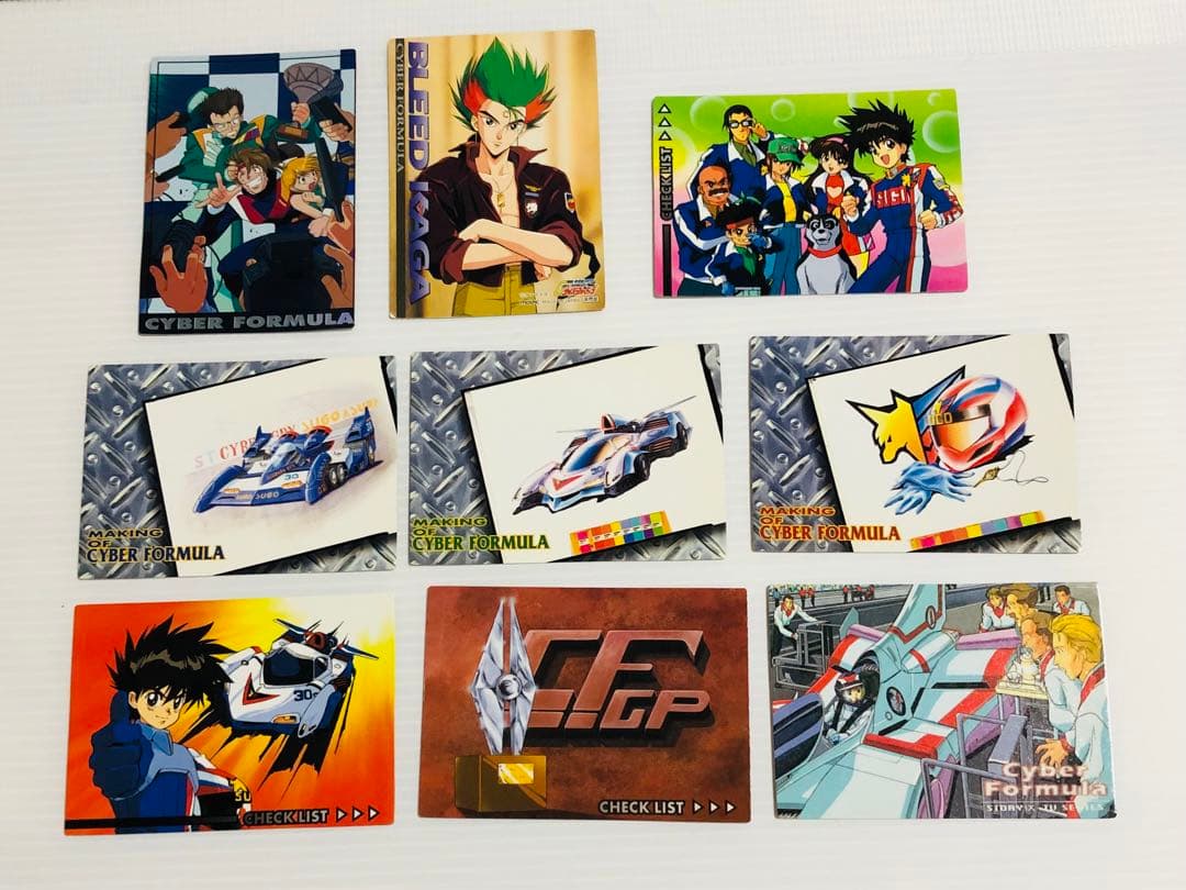 【初版】新世紀GPXサイバーフォーミュラ　ホロカード含む　93枚まとめて