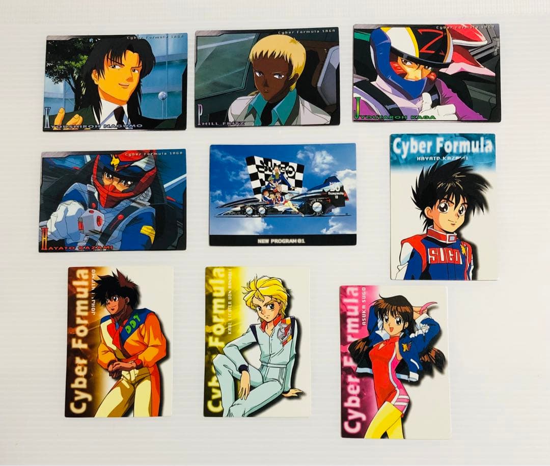 【初版】新世紀GPXサイバーフォーミュラ　ホロカード含む　93枚まとめて