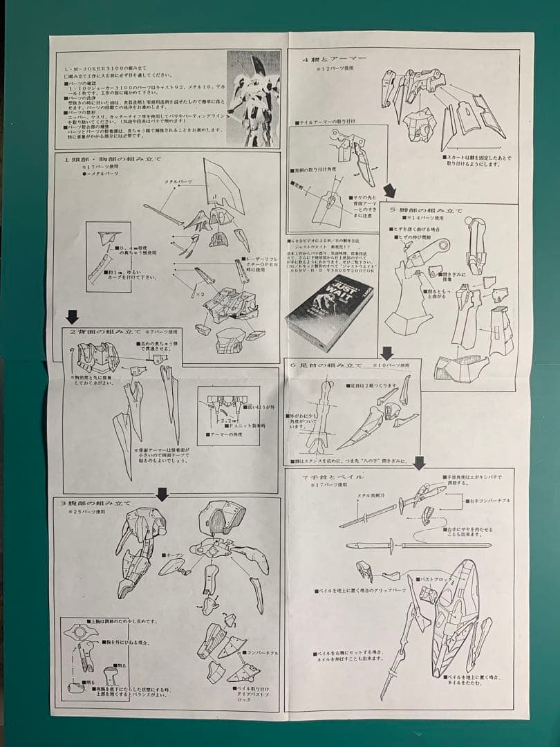 ボークス 1/100 FSS レッドミラージュ•ジョーカー3100