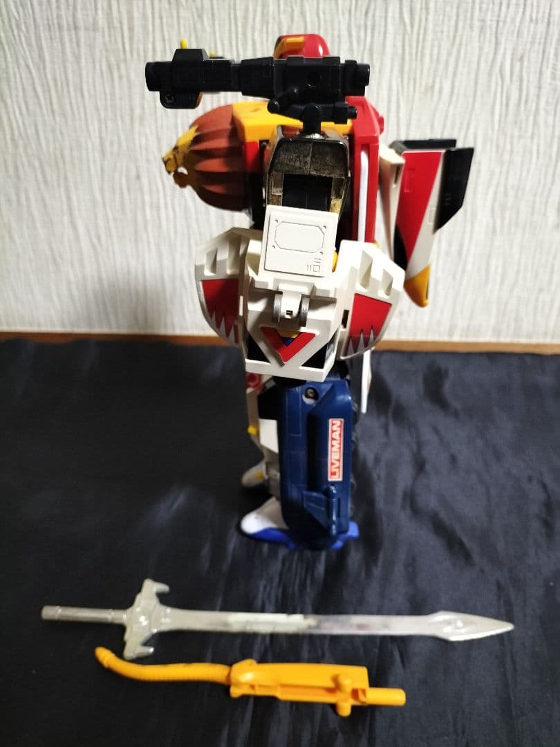 ジャンク品 当時物 DX超合金 超獣合体ライブロボ (超獣戦隊ライブマン)