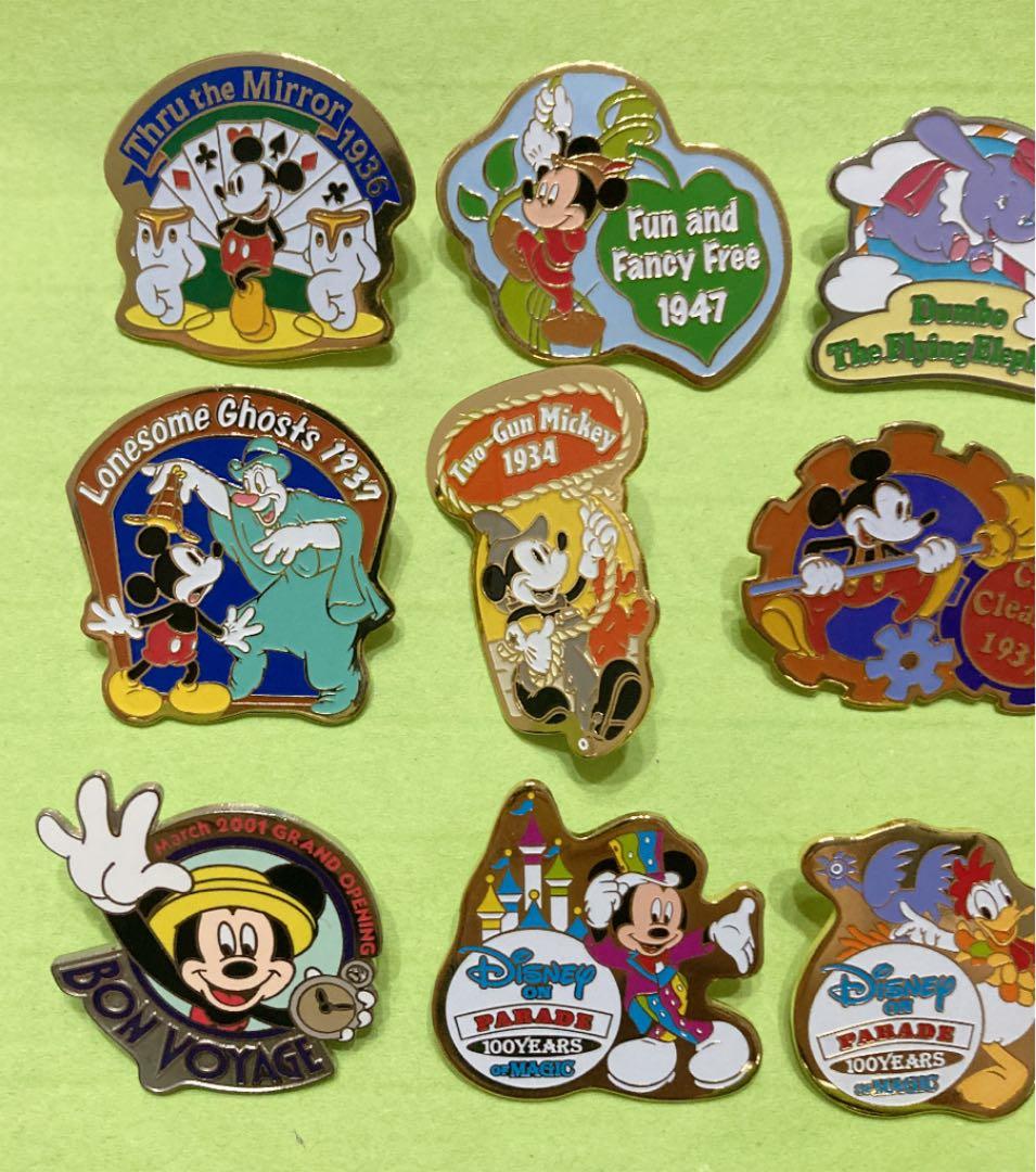 ディズニーランド　ピン　ピンバッジ　レア　ミッキー   アトラクション