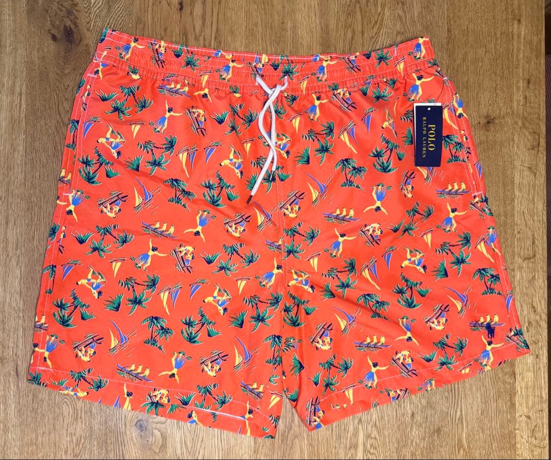 POLO ラルフローレン　水着　ボードショーツ　米国購入　新品　LT/GL