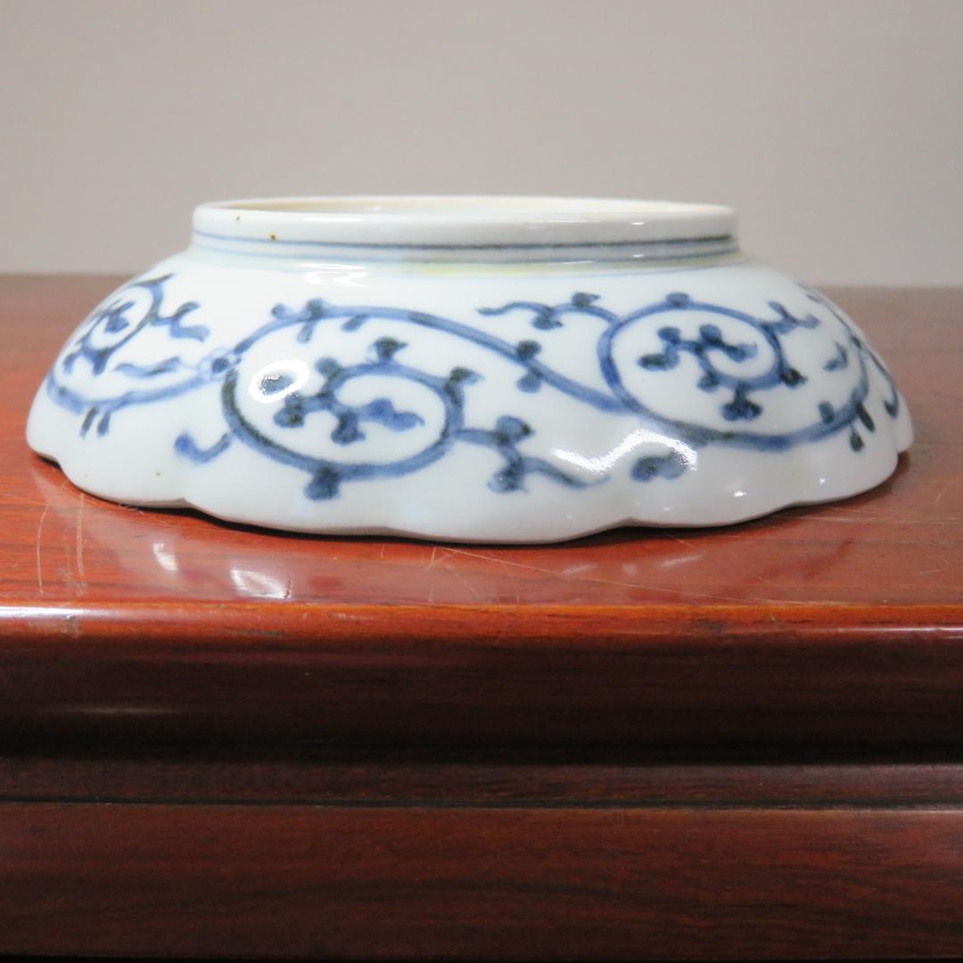 皿 なます皿 微塵唐草 冨貴長春 松竹梅 蔵出し 初荷 美品 2枚