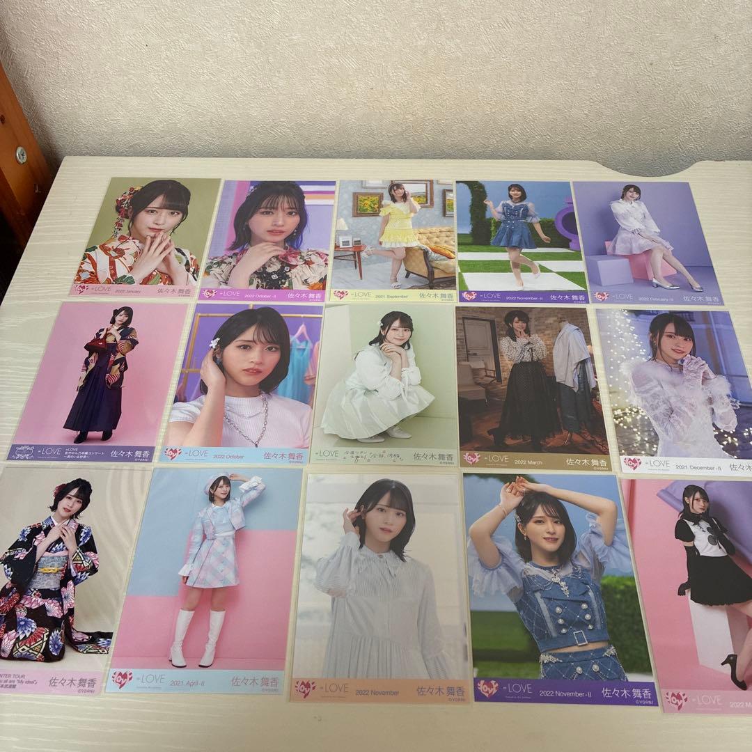 野口衣織　佐々木舞香　生写真