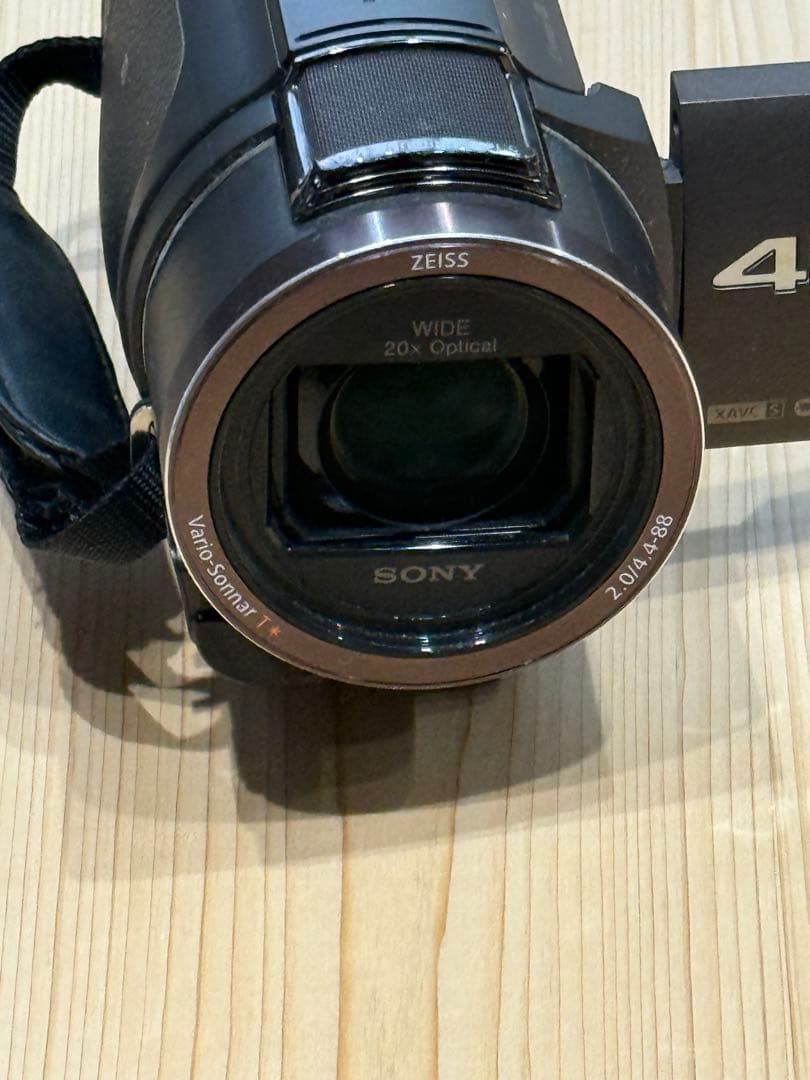 SONY 4K ハンディカム 本体　fdr-ax45 ブロンズ