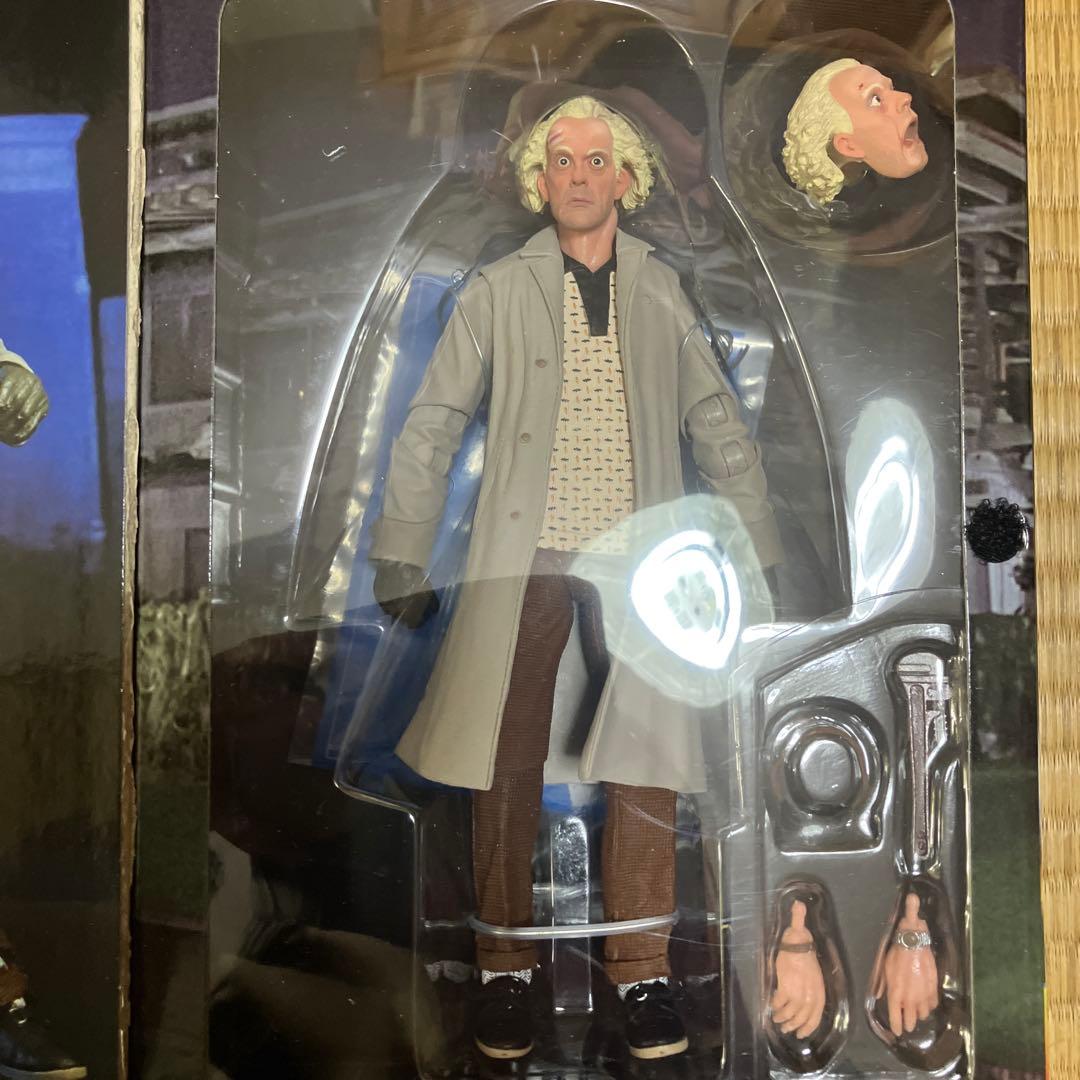 ネカ　バックトゥザフューチャー Ⅰ・Ⅱ マーティー ドク　セット　NECA
