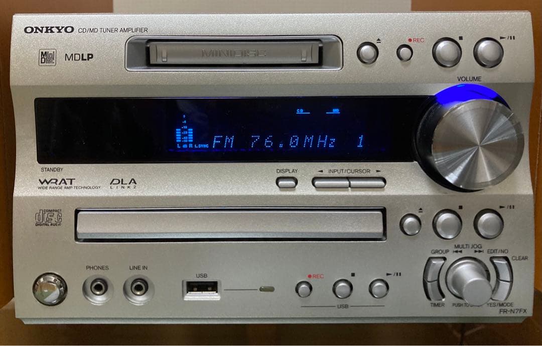 ONKYO FR-N7NX CD/MDコンポ・N7TXスピーカー